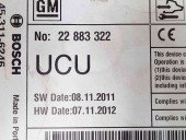 Radio CD 22883322 OPEL Insignia A [Fabr 2008-2016]