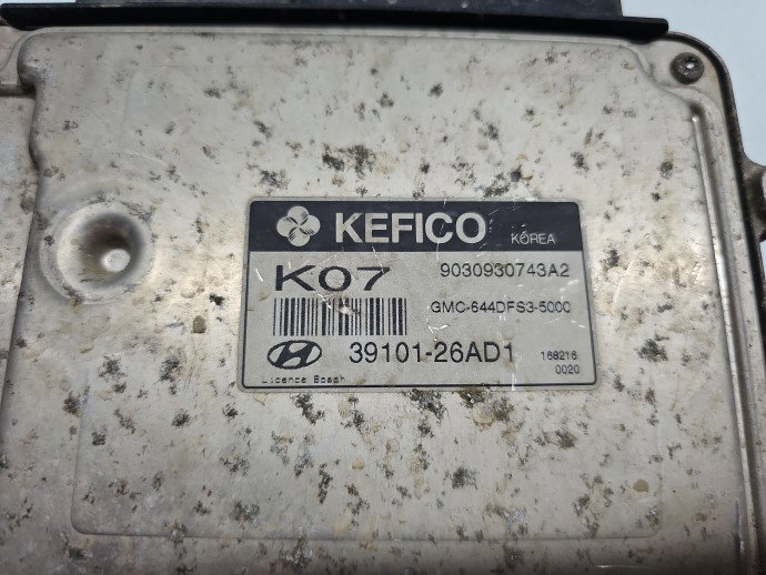 Calculator motor ECU Hyundai Accent 3 (MC) [Fabr 2005-2008] 39101-26AD1 1.4 Benz G4EE 71KW / 97CP