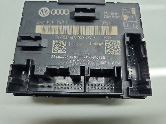 Modul confort Volkswagen Touareg (7P5) [Fabr 2011-2017] 4H0959792F