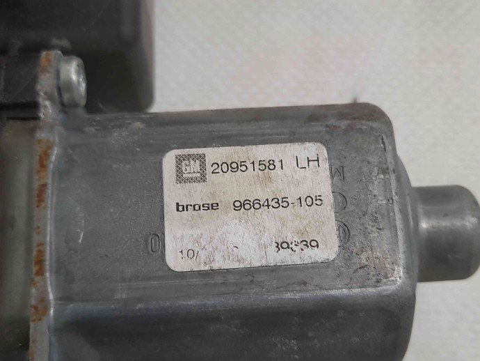 Macara geam stanga fata 20951581LH OPEL Insignia A [Fabr 2008-2016]