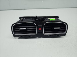 Grila aerisire centrala Volkswagen Golf 6 (5K1) [Fabr 2009-2013] 5K0815735D