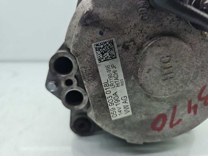Alternator AUDI A8 (4H) [Fabr 2010-2017] 059903018L 3.0 TDI CDTA 184KW / 250CP