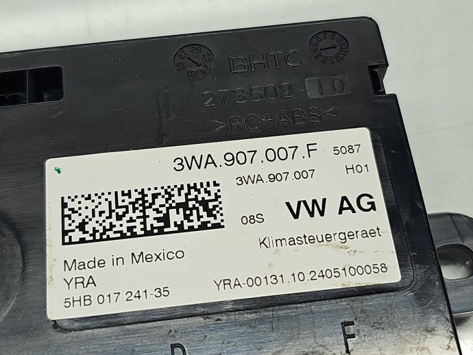 Modul confort AUDI A3 (8YF) [Fabr 2020-2026] 3WA907007F