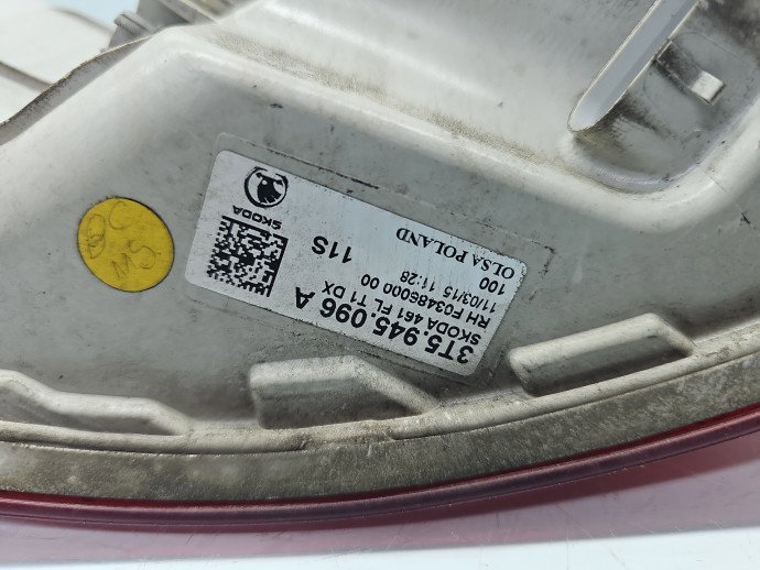 Stop aripa dreapta Skoda Superb II (3T4) [Fabr 2008-2015] Sedan 3T5945096A