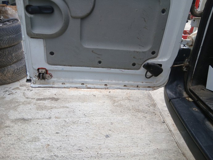 Usa stanga spate Renault Kangoo 2 [Fabr 2008-prezent] Furgon ALB
