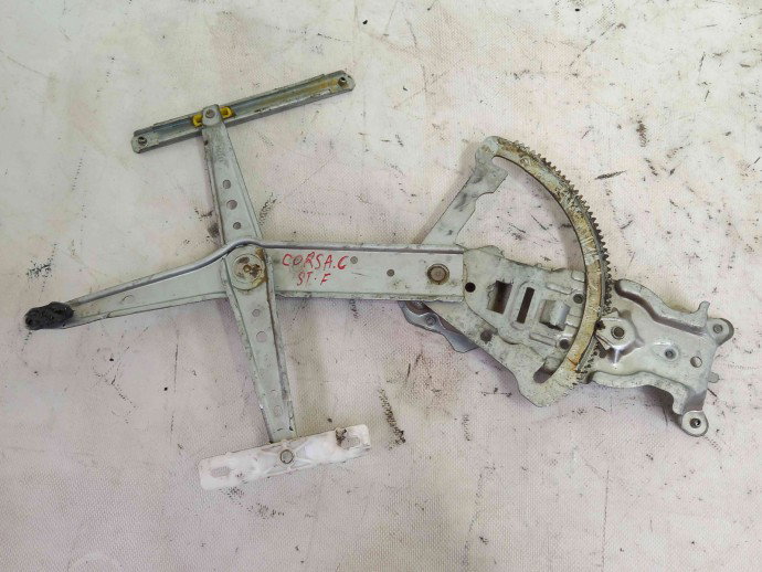 Macara geam stanga fata 13222279 OPEL Corsa C (F08, F68) [Fabr 2000-2005] 1.2 cdti