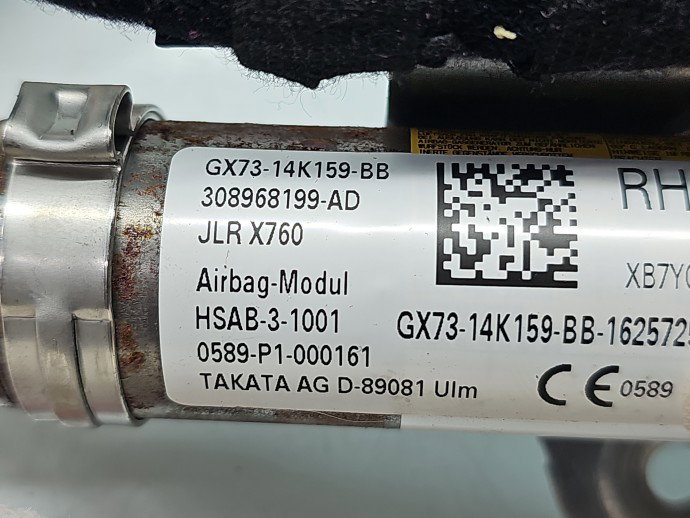 Airbag cortina dreapta Jaguar XE (X760) [Fabr 2016-2025] GX73-14K159-BB