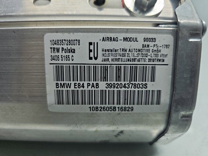 Airbag pasager Bmw X1 (E84) [Fabr 2009-2015] 39920437803S