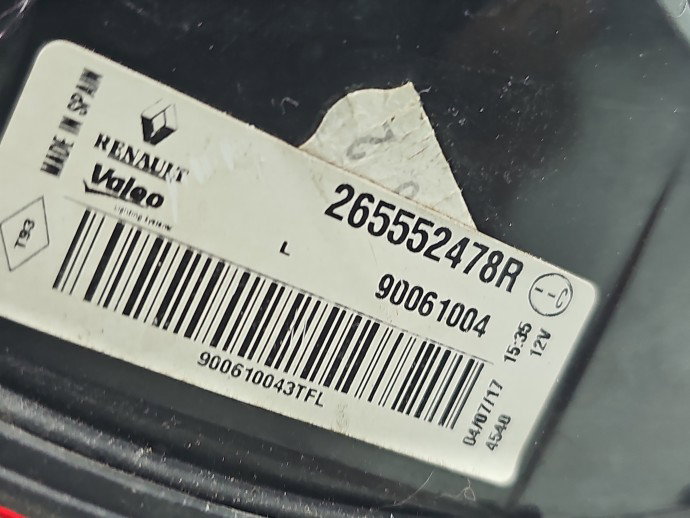 Stop aripa stanga Renault Kadjar [Fabr 2015-prezent] SUV 265552478R