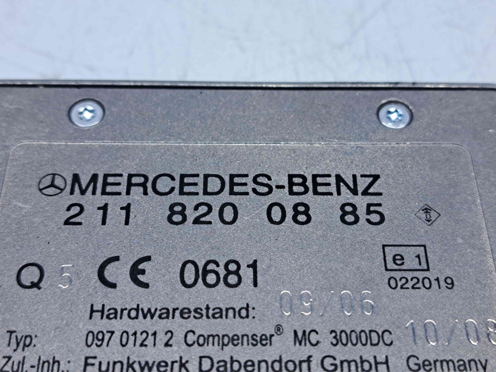 Modul antena Mercedes Clasa E (W211) [Fabr 2002-2009] 2118200885 - imagine 2