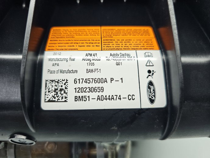 Airbag pasager Ford Focus 3 [Fabr 2010-2018] BM51-A044A74-CC