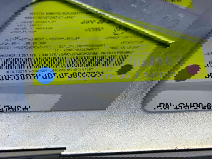  Modul bluetooth MAZDA 6 (GJ1) [Fabr 2014-2021] GHP9-66-DH0