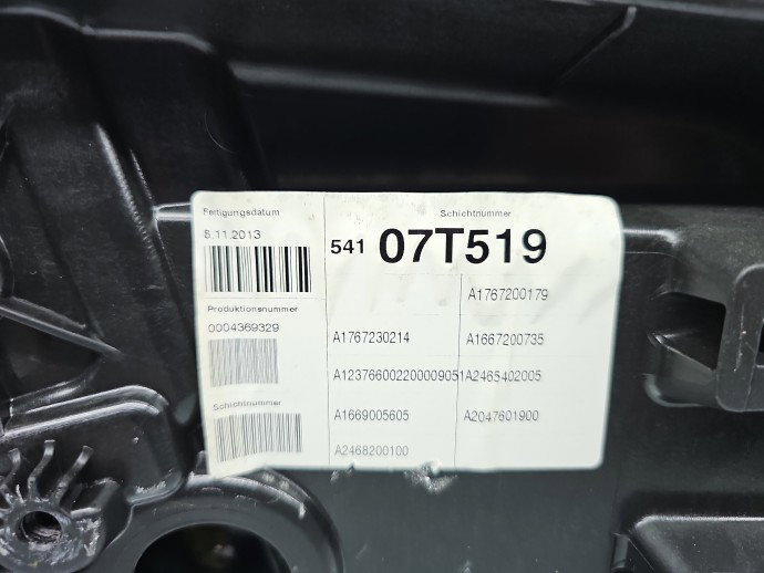 Macara electrica geam stanga fata Mercedes Clasa A (W176) [Fabr 2012-2018] Sedan AMG A1767200179