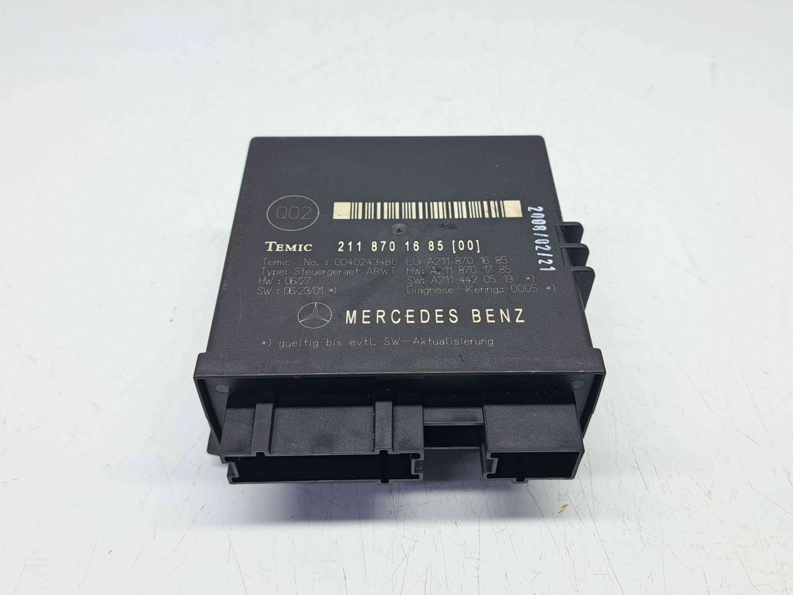 Modul portbagaj Mercedes Clasa E (W211) [Fabr 2002-2009] 2118701685 - imagine 1