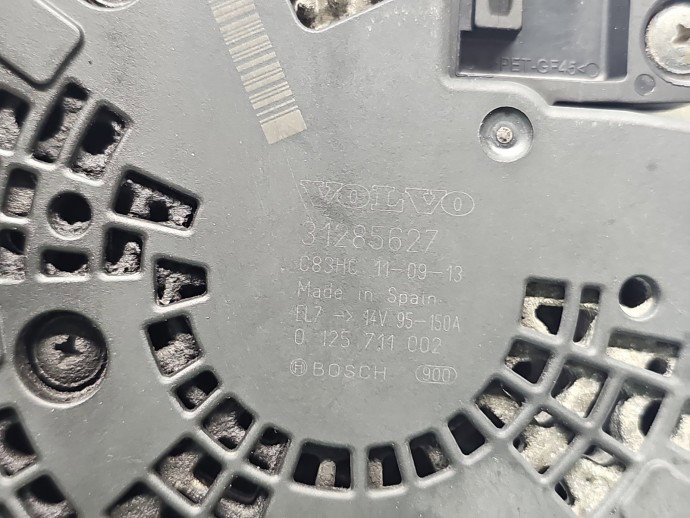 Alternator Volvo V70 III (P80) [Fabr 2007-2016] 31285627 2.4 D5244T 158KW / 215CP
