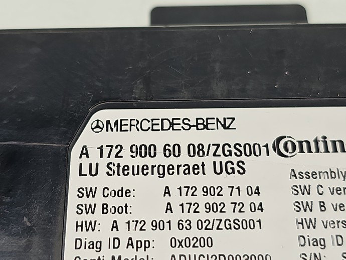 Modul confort Mercedes Clasa A (W176) [Fabr 2012-2018] A1729006008