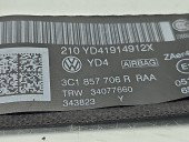 Centura dreapta fata Volkswagen Passat CC (358) [Fabr 2012-2016] 3C1857706R