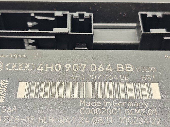 Modul confort AUDI A7 (4GA) [Fabr 2011-2017] 4H0907064BB