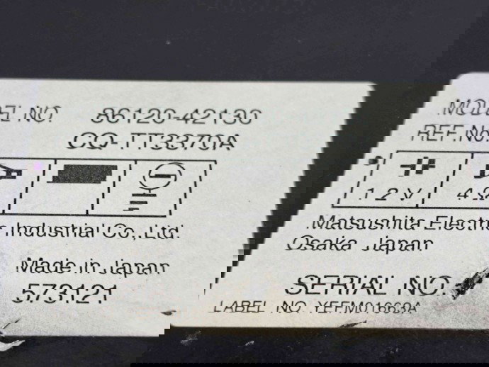  Radio CD Toyota Rav 4 II (CLA2, XA2, ZCA2, ACA2) [Fabr 2000-2006] 86120-42130