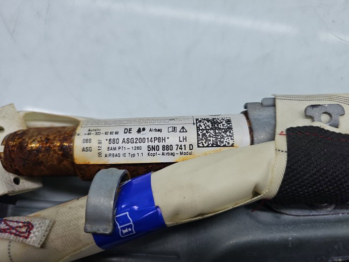 Airbag cortina stanga Volkswagen Tiguan (5N) [Fabr 2007-2016] 5N0880741D