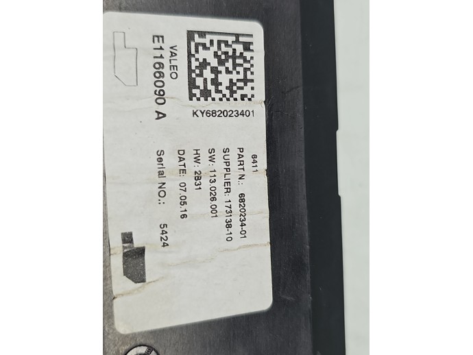 Modul confort Bmw 1 (F20) [Fabr 2011-2017] 6820234-01