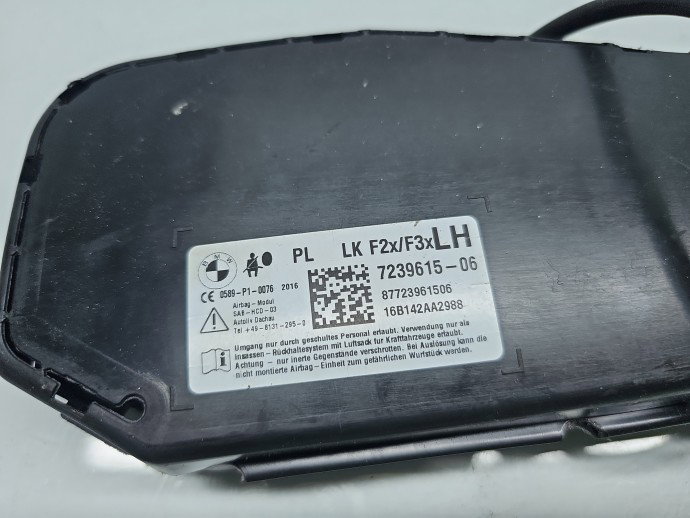 Airbag lateral stanga Bmw 1 (F20) [Fabr 2011-2017] 7239615-06