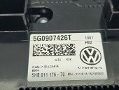 Panou comanda clima Volkswagen Golf 7 (5G) [Fabr 2014-prezent] 5G0907426T