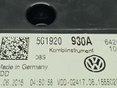 Ceas bord Volkswagen Golf 7 (5G) [Fabr 2014-prezent] 5G1920930A