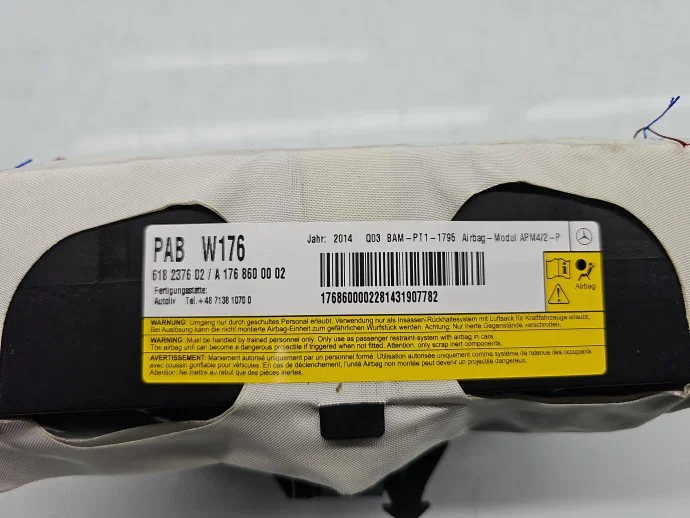 Airbag pasager Mercedes Clasa GLA (X156) [Fabr 2013-prezent] A1768600002