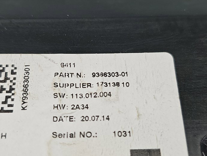 Modul confort Bmw 4 (F32) [Fabr 2013-prezent] 9366303-01