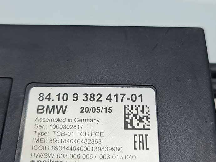 Modul confort Bmw 1 (F20) [Fabr 2011-2017] 9382417-01