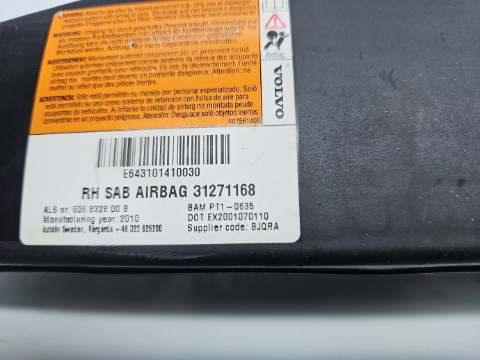 Airbag lateral dreapta Volvo XC90 [Fabr 2002-2014] 31271168