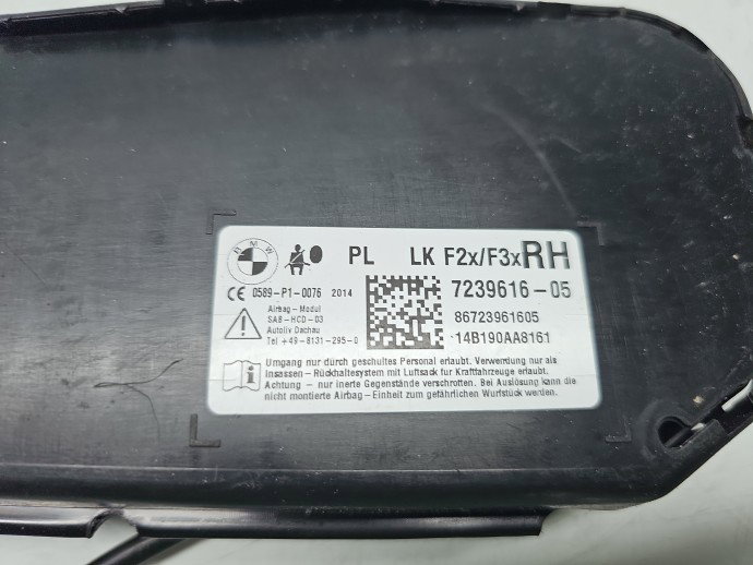 Airbag lateral dreapta Bmw 3 (F30) [Fabr 2012-2017] 7239616-05