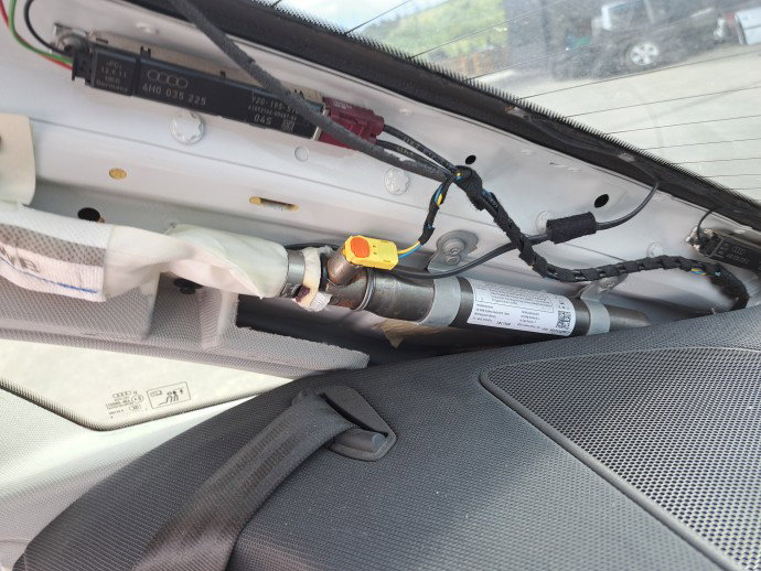 Airbag cortina dreapta AUDI A8 (4H) [Fabr 2010-2017] OEN