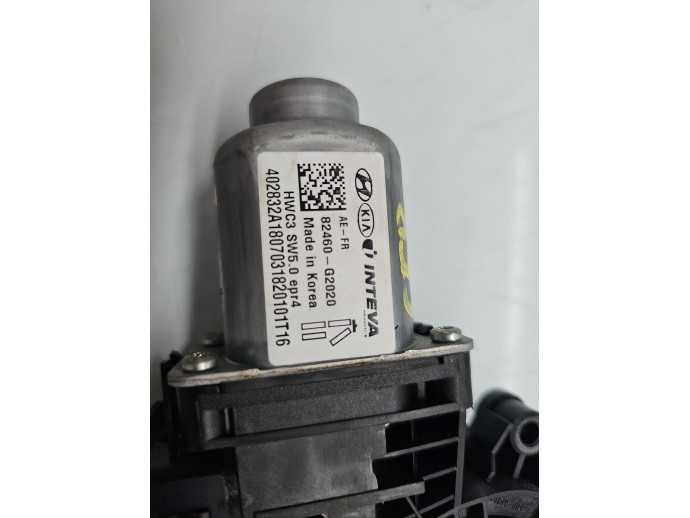 Motoras geam dreapta fata Hyundai Ioniq [Fabr 2016-2025] Sedan 82460-G2020