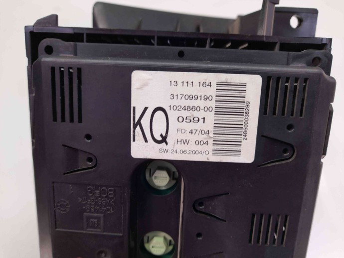 Display bord 13111164 OPEL Astra H [Fabr 2004-2009] 
