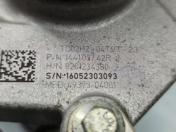 Turbina Dacia Sandero 2 [Fabr 2012-2020] 8201234380 0.9 Benz H4B 66KW / 90CP