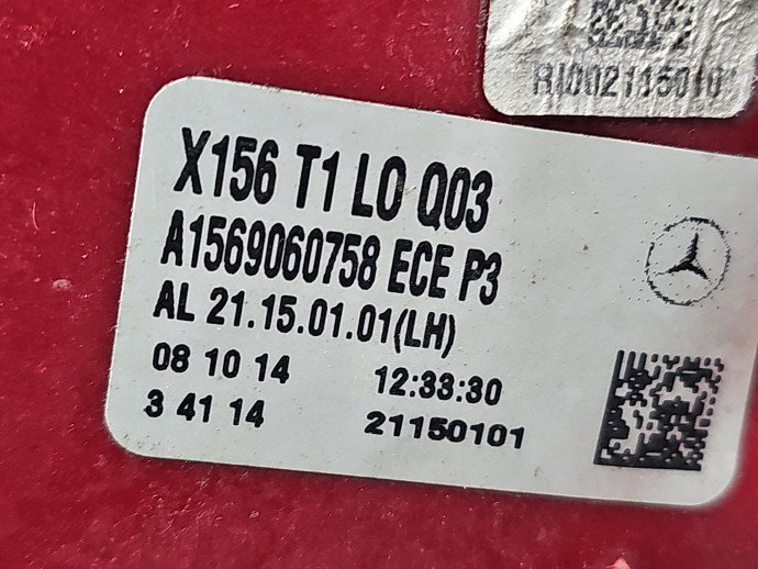 Stop aripa stanga Mercedes Clasa GLA (X156) [Fabr 2013-prezent] SUV AMG A1569060758