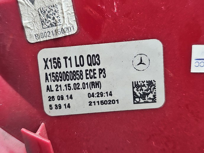 Stop aripa dreapta Mercedes Clasa GLA (X156) [Fabr 2013-prezent] SUV AMG A1569060858