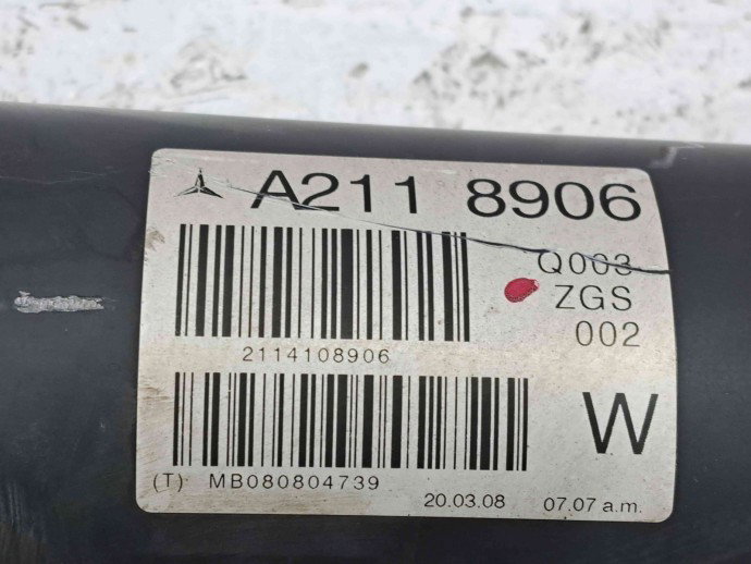Cardan Mercedes Clasa E (W211) [Fabr 2002-2009] A2118906 3.0 CDI 642920   