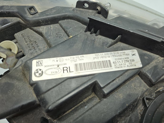 Far stanga Bmw 3 (F30) [Fabr 2012-2017] Sedan 7259539-02
