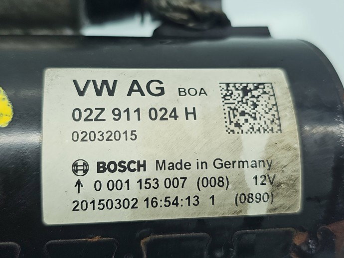Electromotor Seat Altea (5P1) [Fabr 2004-2010] 02Z911024H 1.6 TDI CAYC77KW / 105CP