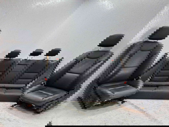  Set scaune cu bancheta piele Mercedes Clasa C (W204) [Fabr 2007-2014] OEM