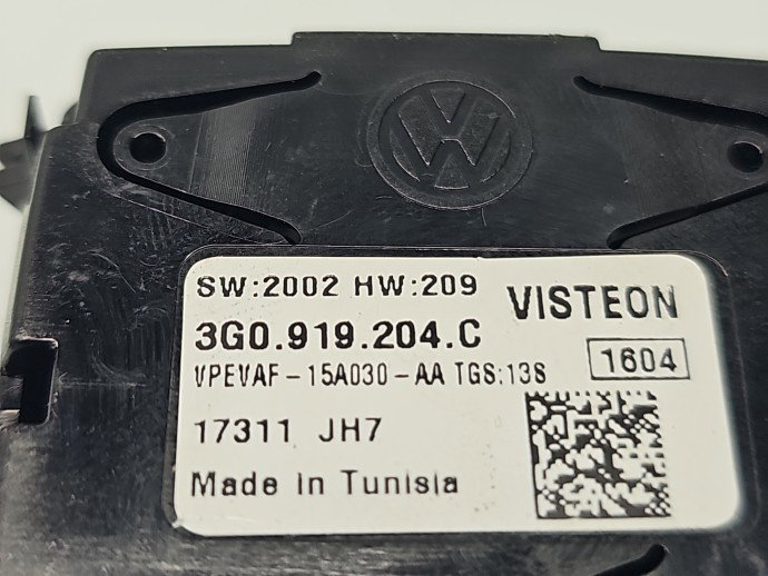 Ceas bord Volkswagen Passat B8 (3G2) [Fabr 2015-prezent] 3G0919204C