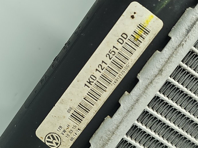 Radiator apa Skoda Superb II (3T4) [Fabr 2008-2015] 1K0121251DD 1.6 TDI CAYC 77KW / 105CP