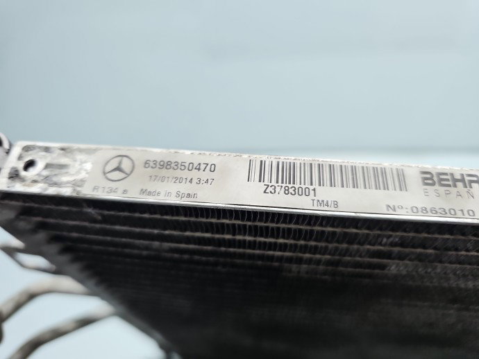 Radiator clima / AC Mercedes Vito Autobus (W639) [Fabr 2003-2014] 6398350470 2.2 CDI 651940 70KW / 95CP