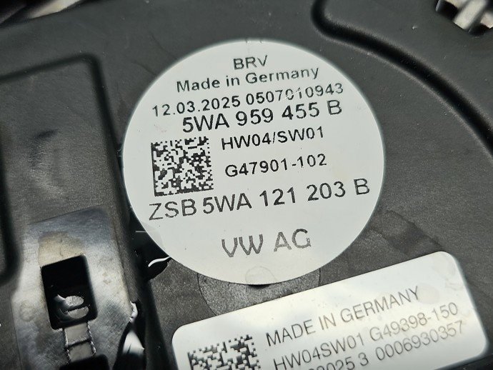 Electroventilator AUDI A3 (8YF) [Fabr 2020-2026] 5QA121203B 1.5 TSI DXDE 85KW / 116CP