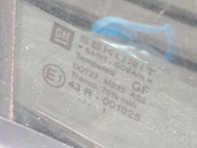 Geam usa dreapta spate Opel Zafira A (F75) [Fabr 1999-2005] Hatchback OEM