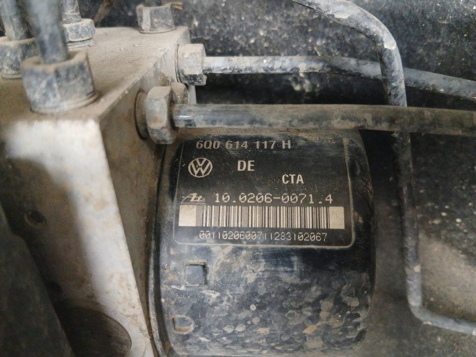 Pompa ABS Volkswagen Polo (9N) [Fabr 2001-2008] 600614117H 1.2 Benz AZQ 47KW / 64CP
