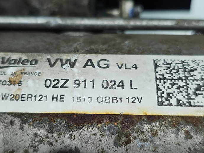 Electromotor Seat Leon (5F1) [Fabr 2012-2018] 02Z911024L 1.6 TDI CRKB81KW / 110CP